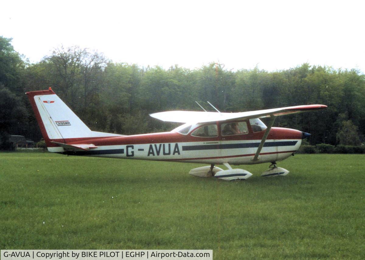 G-AVUA, 1967 Reims F172H Skyhawk C/N 0464, I BELEIVE THIS A/C WAS A POPHAM RESIDENT AT THE TIME