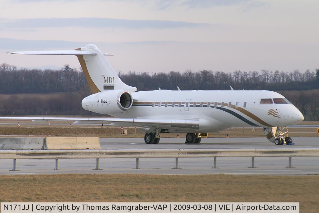 N171JJ, 2006 Bombardier BD-700-1A11 Global Express 5000 C/N 9209, MBI International Bombardier Globalexpress
