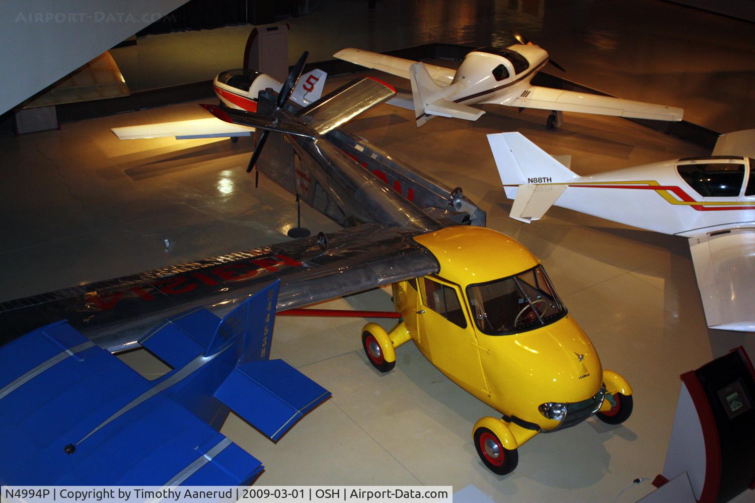 N4994P, 1949 Taylor Aerocar C/N 1, EAA AirVenture 2008, Displayed as N31214