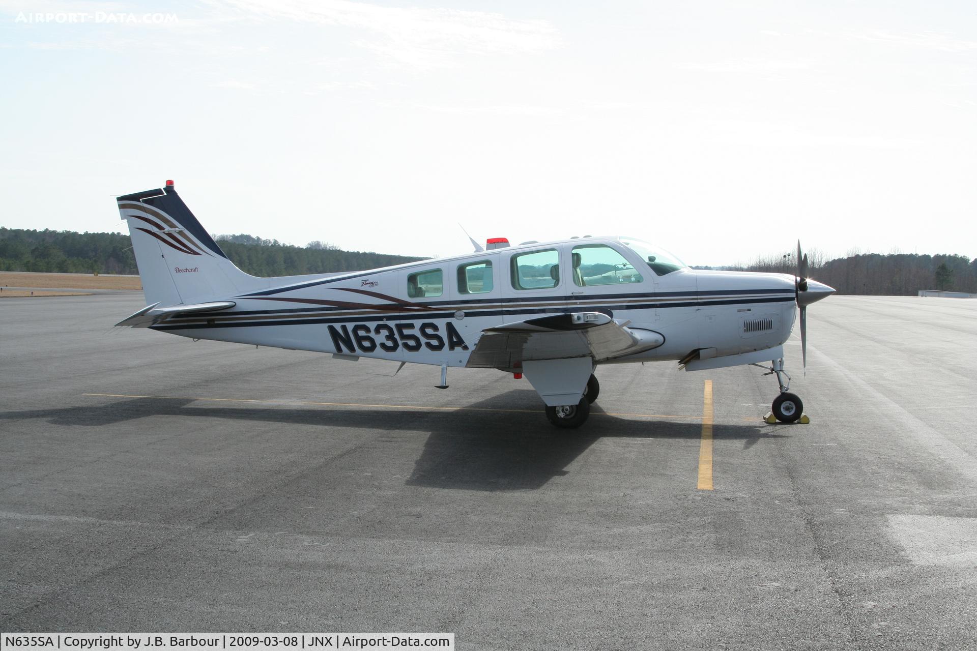 N635SA, 2000 Raytheon Aircraft Company A36 Bonanza C/N E-3336, Nice