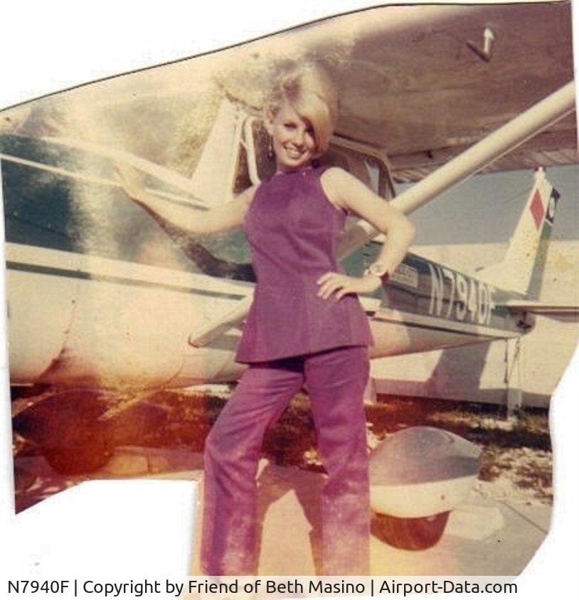N7940F, 1966 Cessna 150F C/N 15064040, photo of Beth Masino