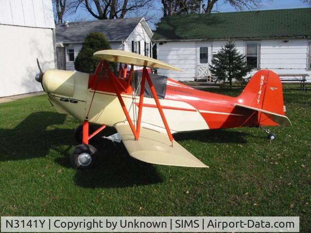 N3141Y, 1988 Smith DSA-1 Miniplane C/N 101, Sims DSA-1 Miniplane