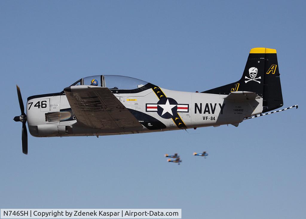 N746SH, North American T-28C Trojan C/N 226-69, Casa Grande