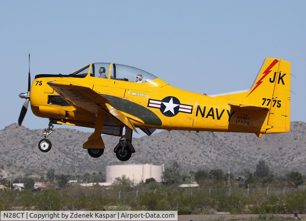 N28CT, 1952 North American T-28B C/N 137775, Casa Grande