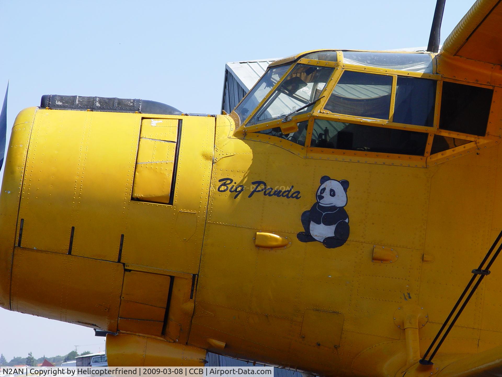 N2AN, 1984 Antonov An-2 C/N 43798, Nose Art 