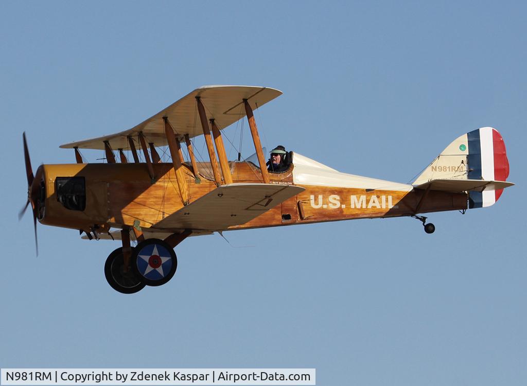 N981RM, 1989 Mccaldin Roy O B C/N 1, Casa Grande cactus Fly In 2009