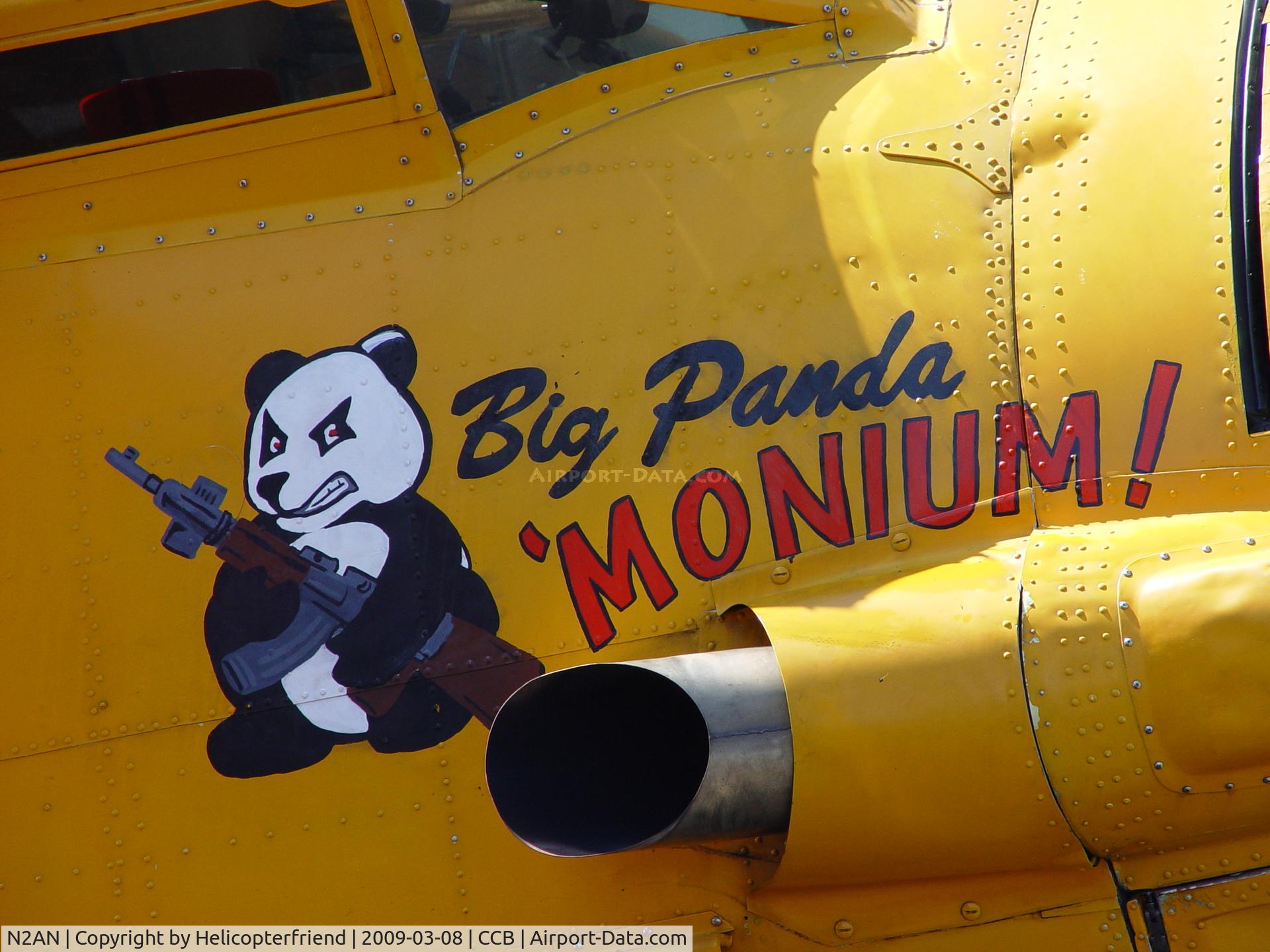 N2AN, 1984 Antonov An-2 C/N 43798, Other side Nose Art 
