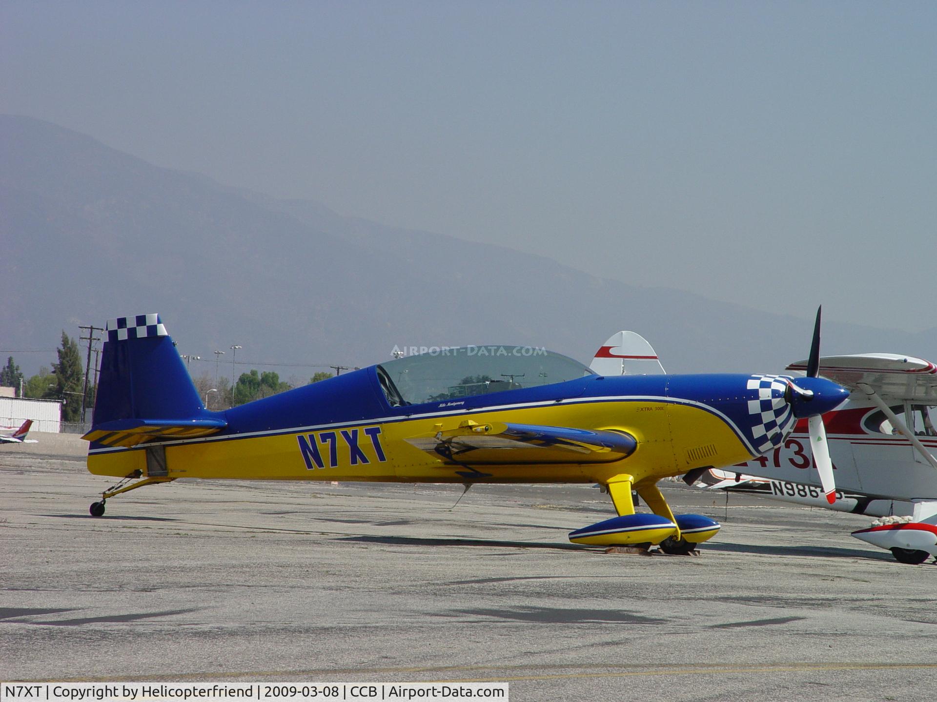N7XT, 2003 Extra EA-300/L C/N 167, Parked at Cable Airport