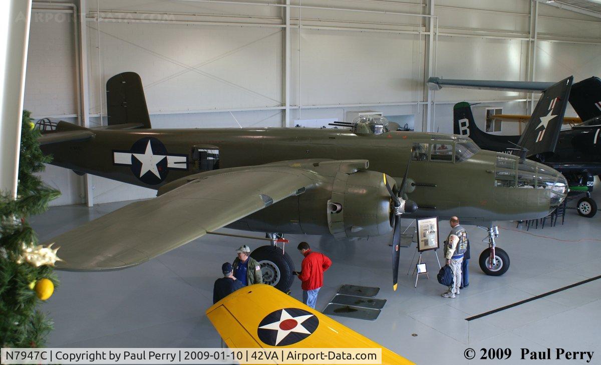N7947C, 1944 North American B-25J Mitchell Mitchell C/N Not found 44-30129/N7947C, 