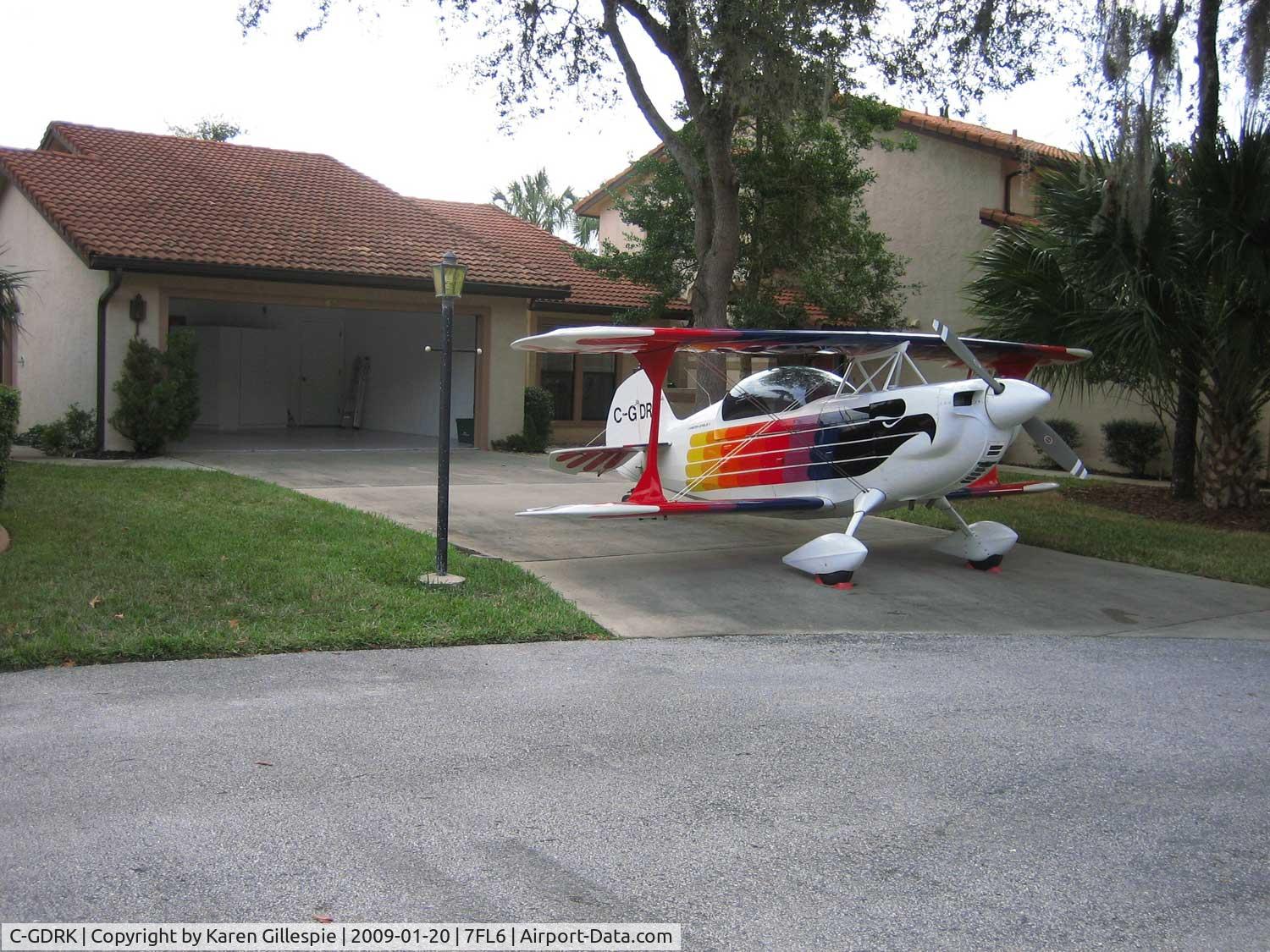 C-GDRK, 1984 Christen Eagle II C/N KOZAK 0001, DRK's winnter hangar home on Taxiway Echo