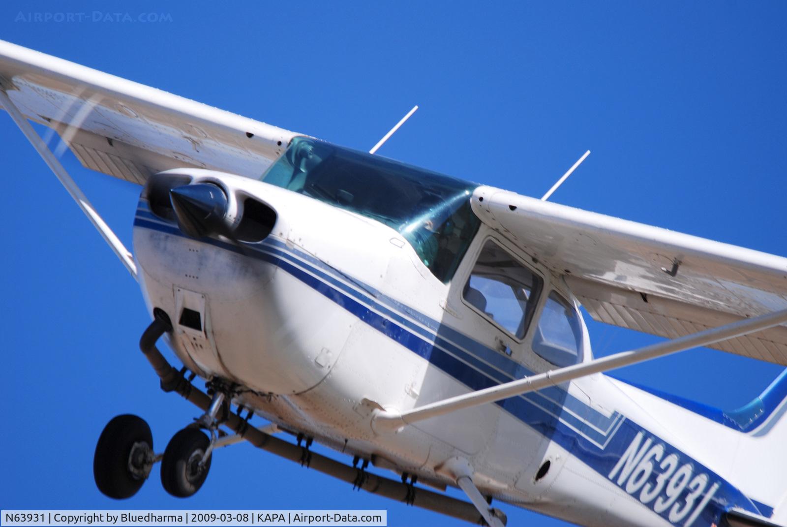 N63931, 1981 Cessna 172P C/N 17275497, On final for 17L.