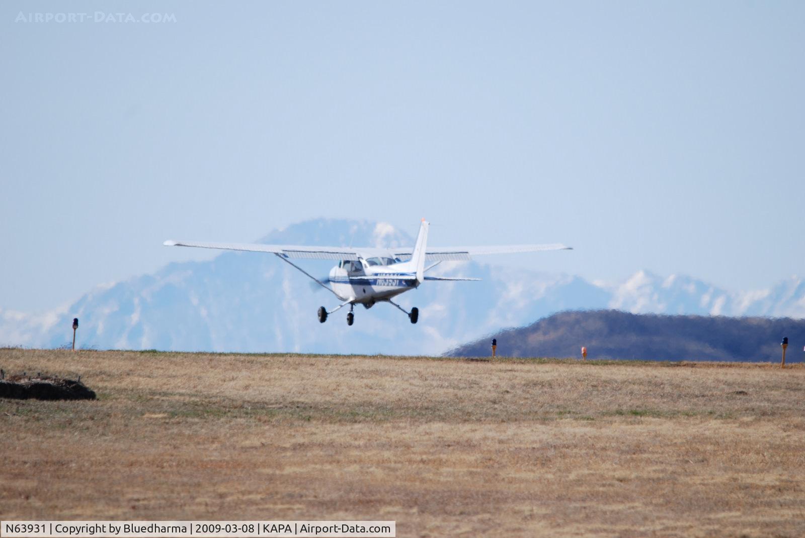 N63931, 1981 Cessna 172P C/N 17275497, On final for 17L.