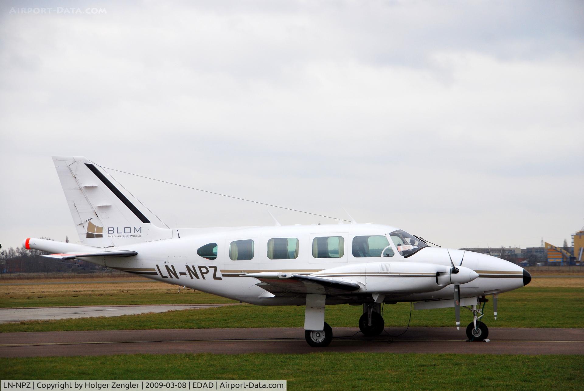 LN-NPZ, 1975 Piper PA-31-310 Navajo C/N 31-7512047, Piper PA-31 Navjo C - LN-NPZ c/n 31-7512047