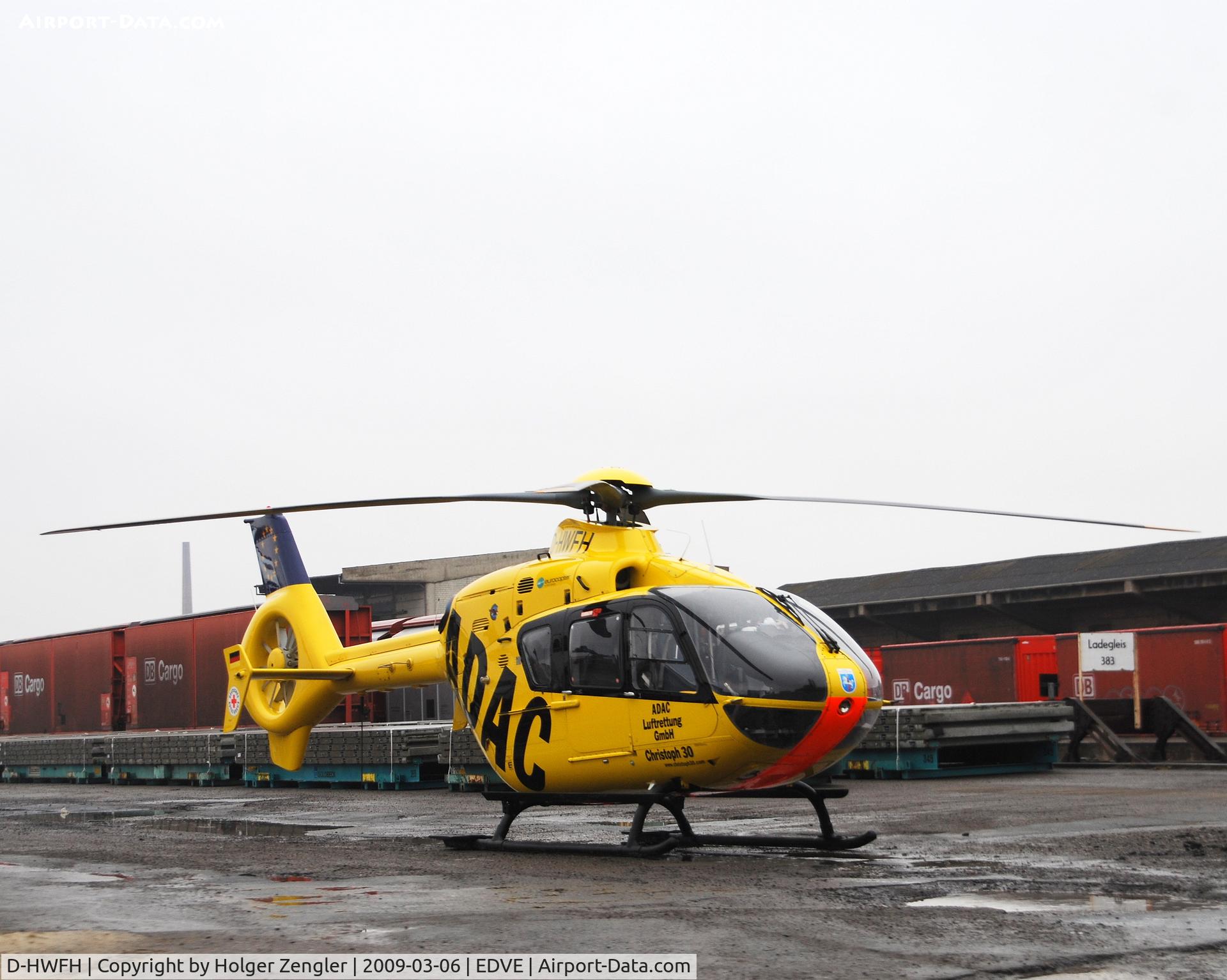 D-HWFH, 2003 Eurocopter EC-135P-2 C/N 0277, Air rescue Eurocopter on duty