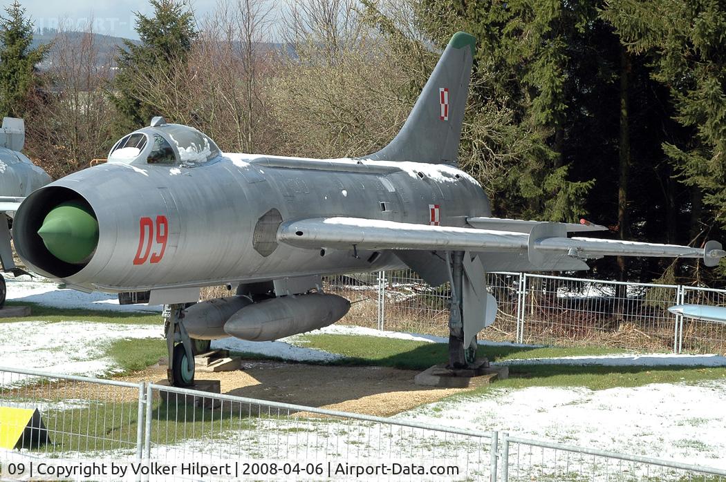 09, Sukhoi Su-7BM C/N 5309, at Hermeskeil museum, Germany