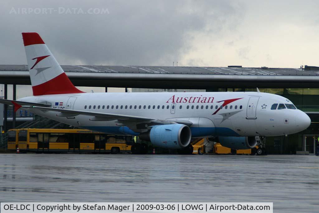 OE-LDC, 2004 Airbus A319-112 C/N 2262, Austrian A319