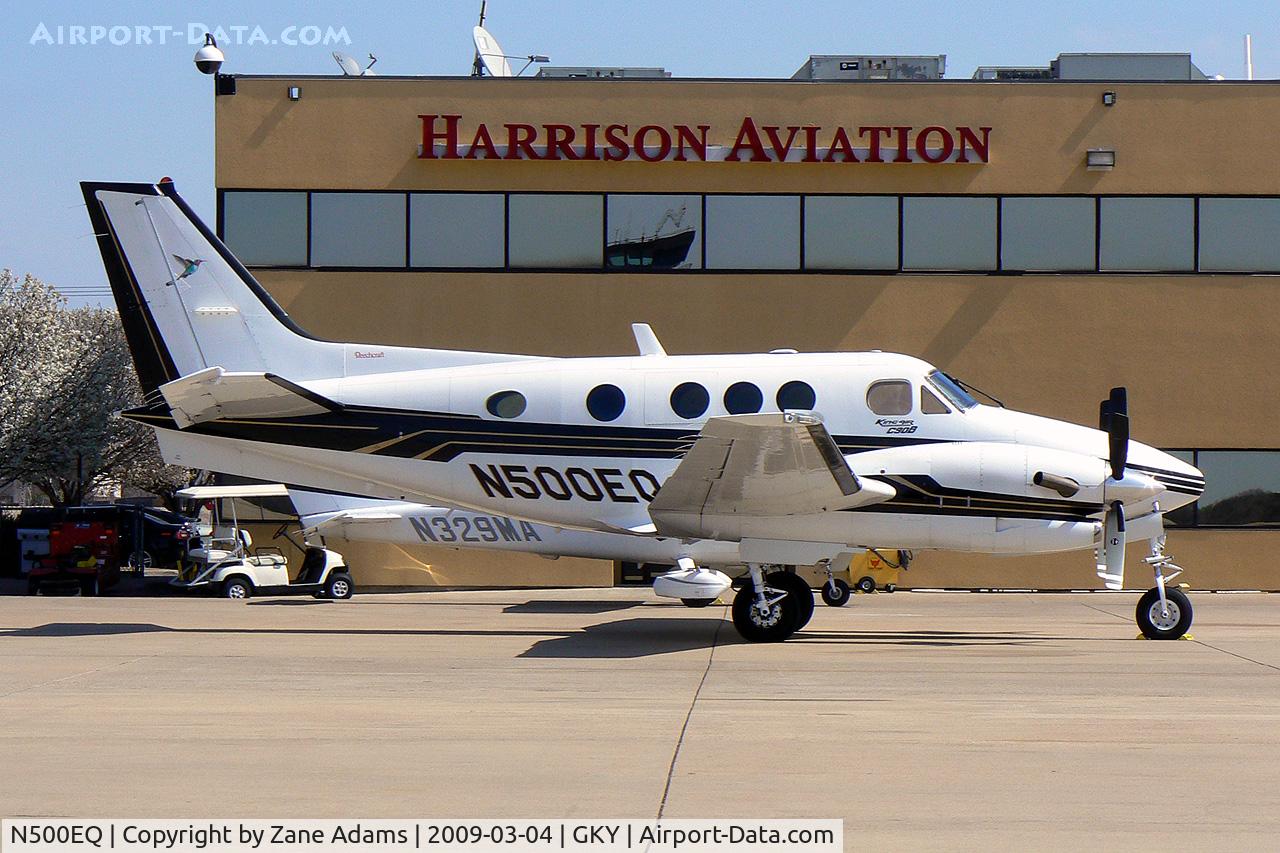 N500EQ, 1994 Beech C90 King Air C/N LJ-1387, At Arlington Municipal