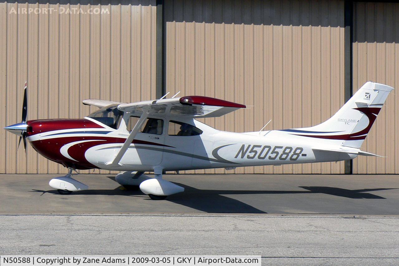 N50588, 2009 Cessna T182T Turbo Skylane C/N T18208916, At Arlington Municipal