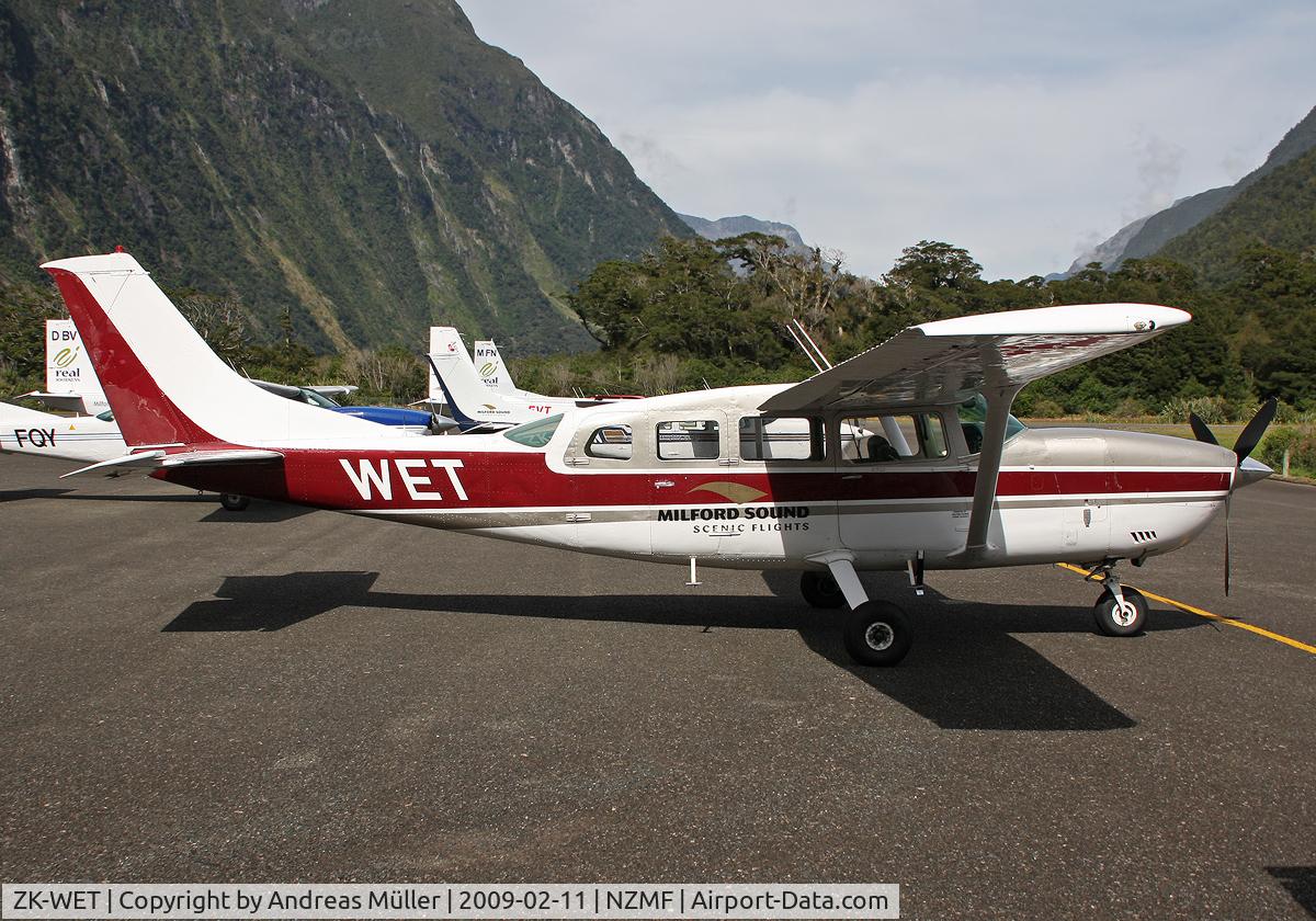 ZK-WET, Cessna 207A Skywagon 207 C/N 20700375, My flight to MFN.