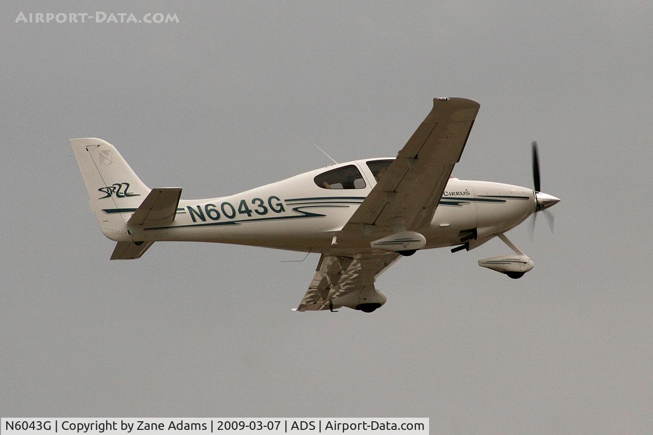 N6043G, 2003 Cirrus SR22 C/N 0607, Departing Addison Airport