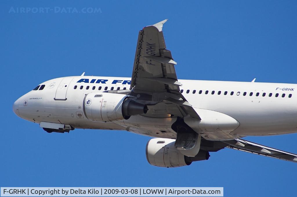 F-GRHK, 2000 Airbus A319-111 C/N 1190, AIR FRANCE