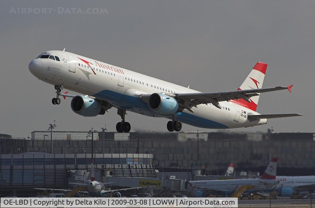 OE-LBD, 1998 Airbus A321-211 C/N 920, AUSTRIAN AIRLINES