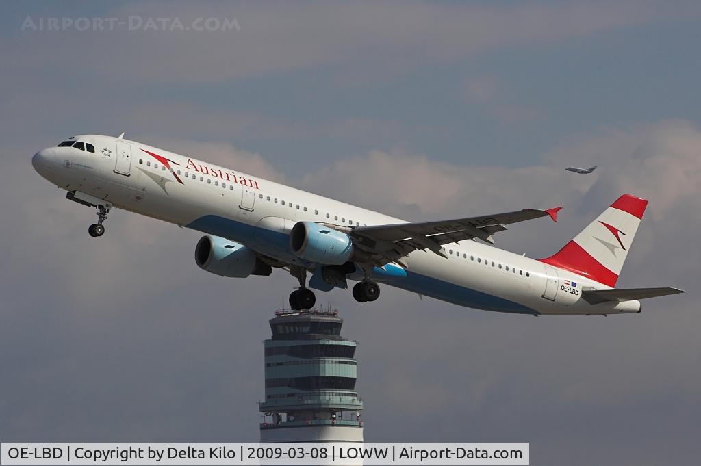 OE-LBD, 1998 Airbus A321-211 C/N 920, AUSTRIAN AIRLINES