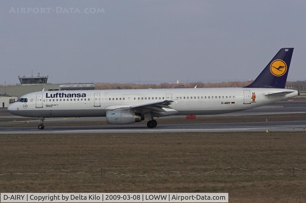 D-AIRY, 1998 Airbus A321-131 C/N 0901, Lufthansa