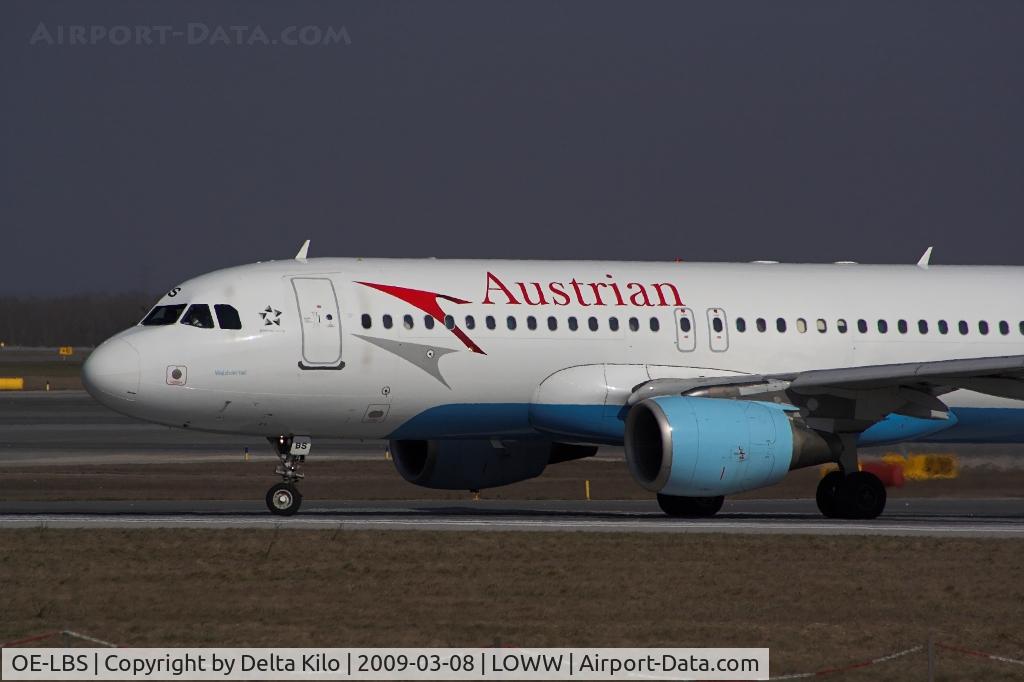 OE-LBS, 2000 Airbus A320-214 C/N 1189, AUSTRIAN AIRLINES