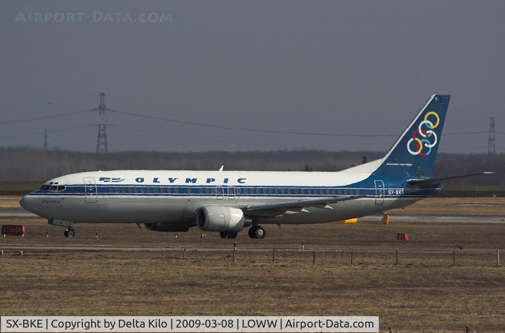 SX-BKE, 1991 Boeing 737-484 C/N 25417/2160, OLYMPIC AIRWAYS B737