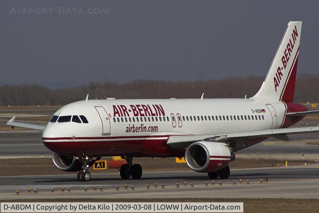 D-ABDM, 2006 Airbus A320-214 C/N 3006, AIR BERLIN  A-320-214  c/n 3006