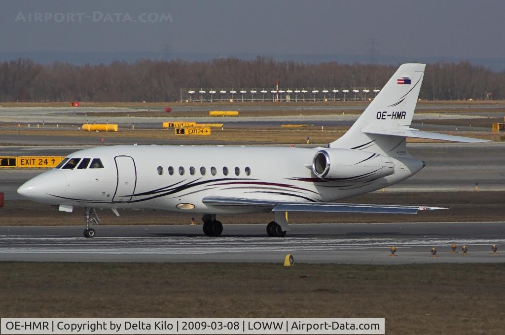OE-HMR, 2008 Dassault Falcon 2000EX C/N 152, Tupack Verpackungen GmbH, Wien  Dassault Falcon 2000EX EASy c/n152