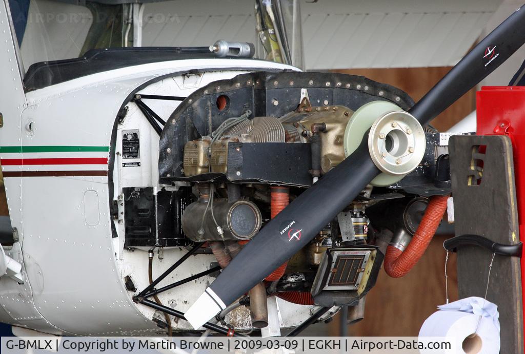 G-BMLX, 1971 Reims F150L C/N 0700, Engine close-up