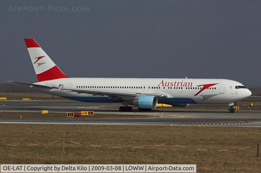 OE-LAT, 1991 Boeing 767-31A C/N 25273, AUSTRIAN AIRLINES  new color