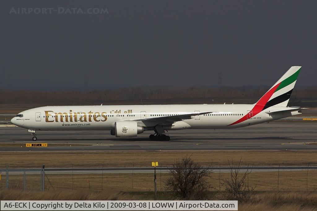 A6-ECK, 2008 Boeing 777-31H/ER C/N 35584, EMIRATES  del.20.12.2008
