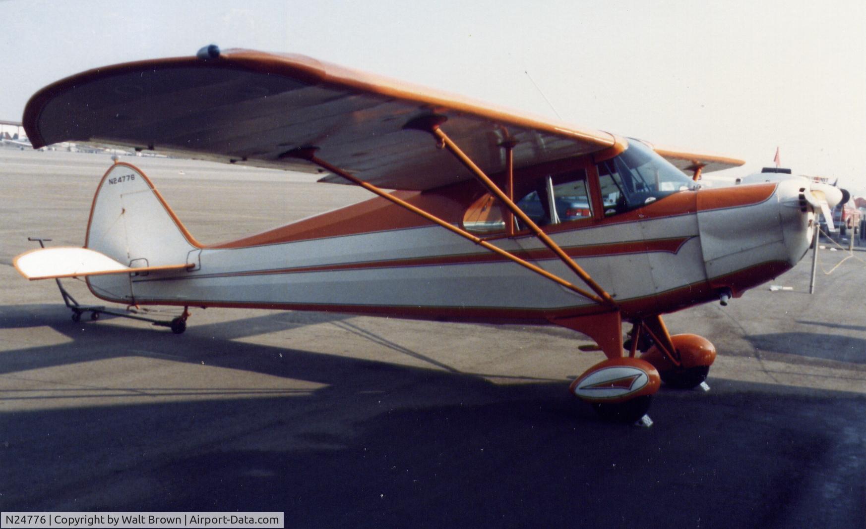 N24776, 1939 Piper J4A C/N 4-718, Taken at Cable Airport, El Monte, CA.