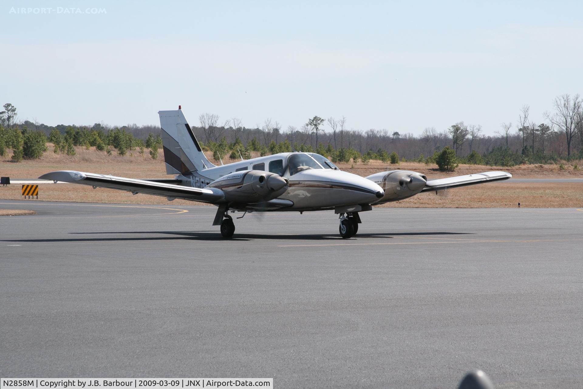 N2858M, 1977 Piper PA-34-200T C/N 34-7870096, N/A