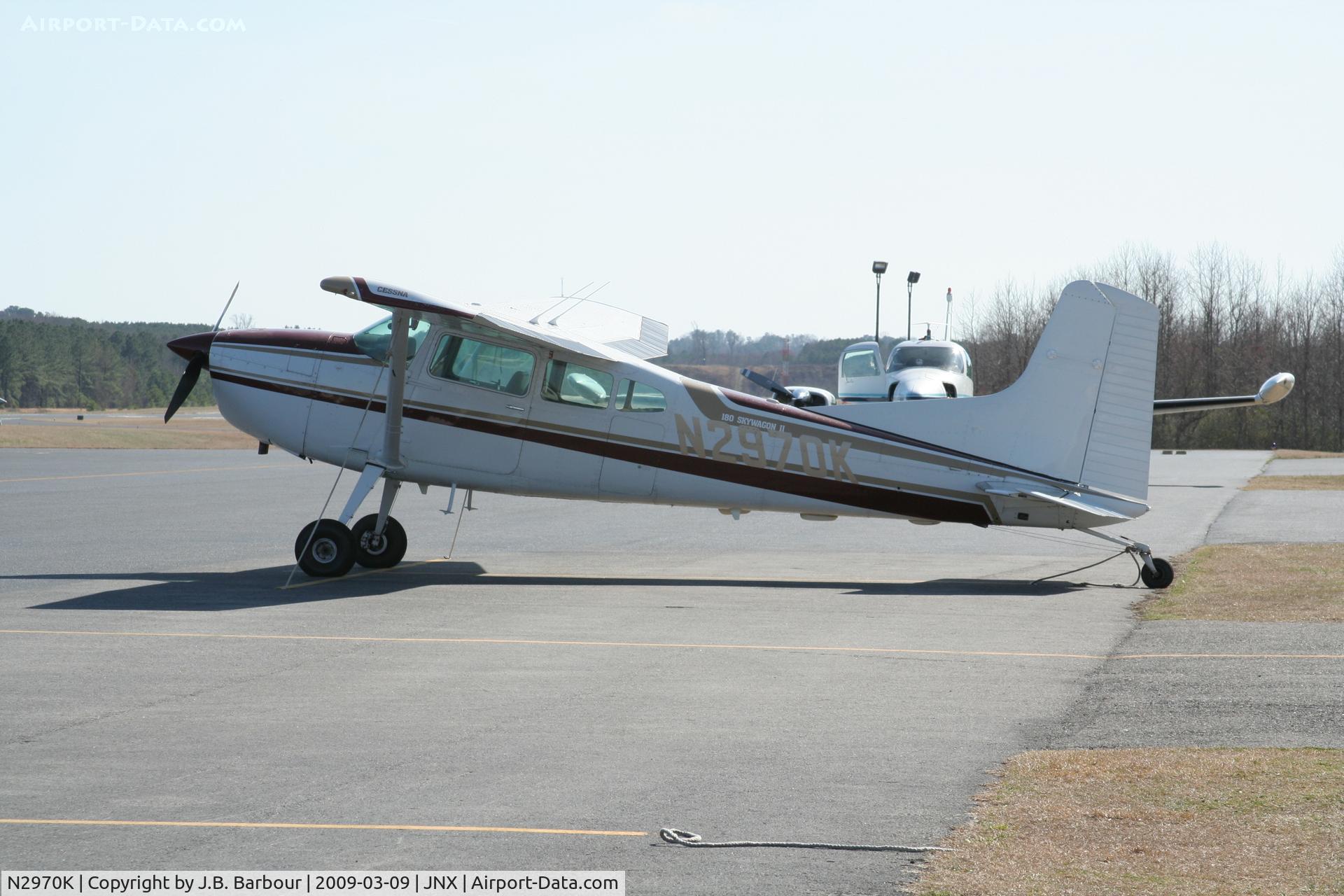 N2970K, 1980 Cessna 180K Skywagon C/N 18053141, Nice tail dragger