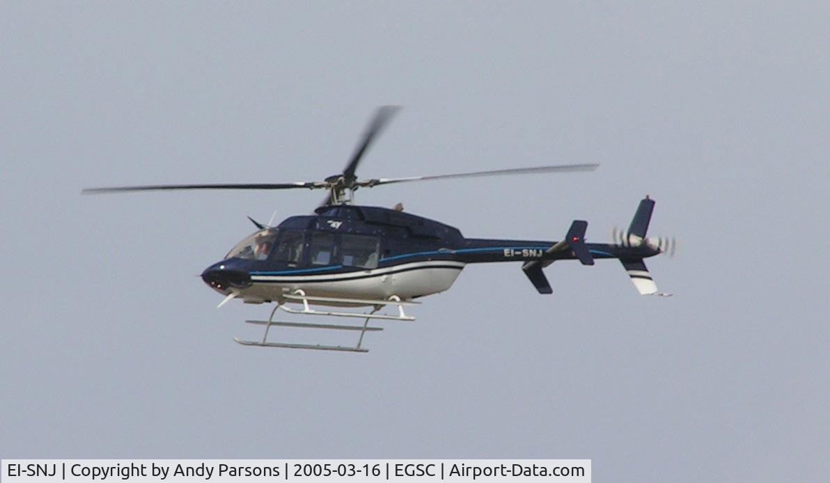 EI-SNJ, Bell 407 C/N 53442, EI-SNJ Visiting Cambridge for Newmarket races