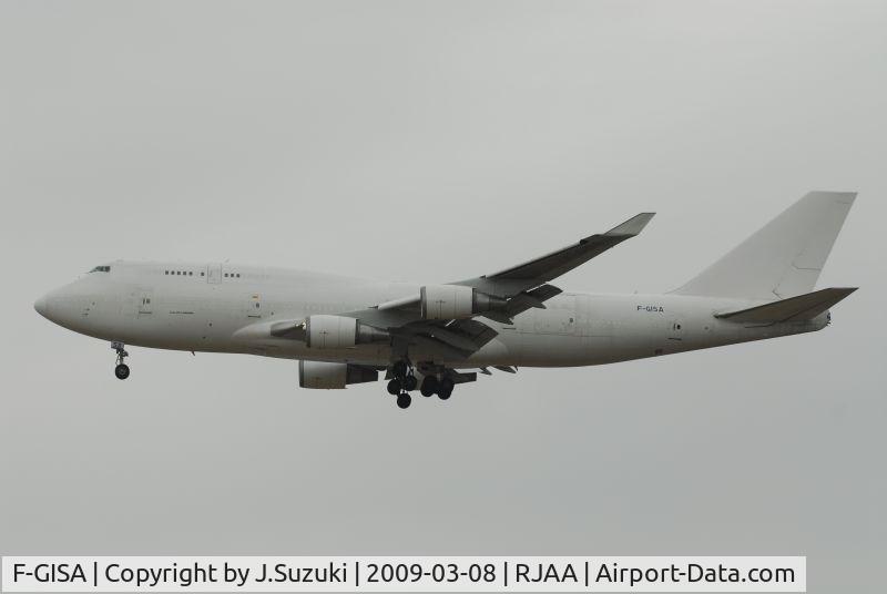 F-GISA, Boeing 747-428 (M) C/N 25238, Air France Cargo B747-428M(BCF) All White C/S