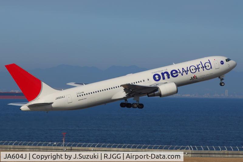 JA604J, 2003 Boeing 767-346/ER C/N 33493, One World C/S