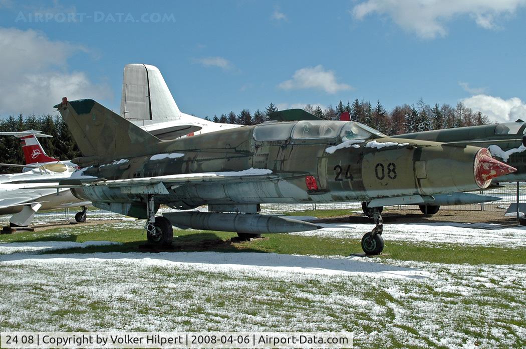 24 08, Mikoyan-Gurevich MiG-21US C/N 02685139, at Hermeskeil Museum, Germany