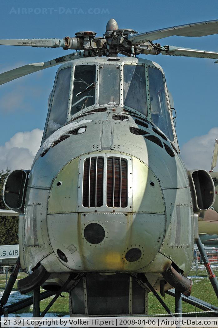 21 39, 1963 Mil Mi-4 Hound C/N 02139, at Hermeskeil Museum, Germany