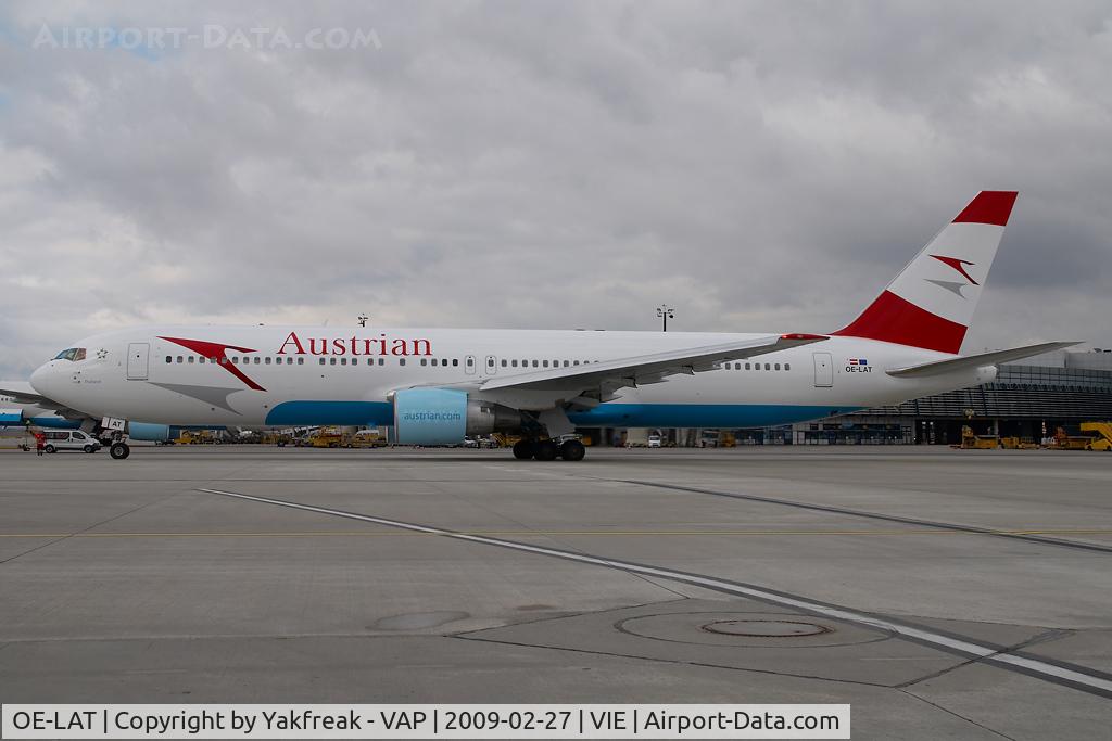 OE-LAT, 1991 Boeing 767-31A C/N 25273, Austrian Airlines Boeing 767-300