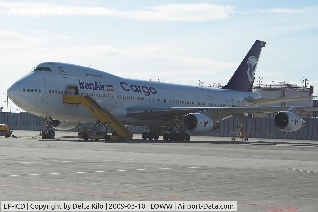 EP-ICD, 1988 Boeing 747-21AC C/N 24134, Iran Air Cargo  Boeing 747-21AC  c/n24134