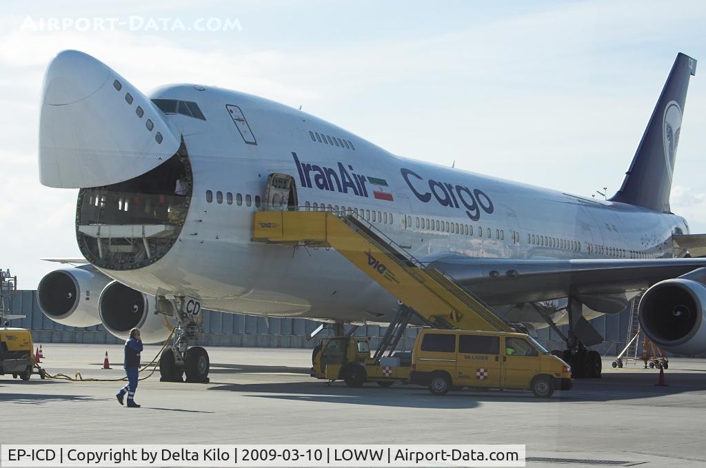 EP-ICD, 1988 Boeing 747-21AC C/N 24134, Iran Air Cargo  Boeing 747-21AC  c/n24134