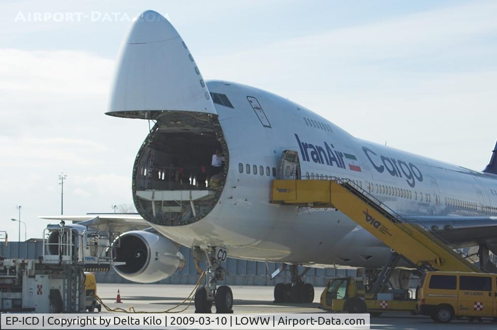 EP-ICD, 1988 Boeing 747-21AC C/N 24134, Iran Air Cargo  Boeing 747-21AC  c/n24134
