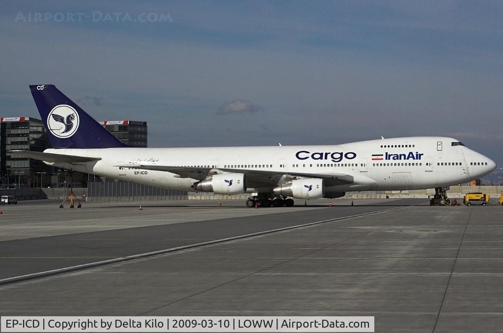 EP-ICD, 1988 Boeing 747-21AC C/N 24134, Iran Air Cargo  Boeing 747-21AC  c/n24134