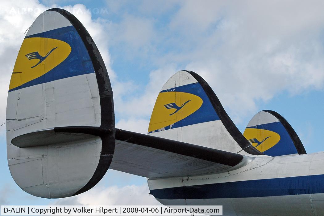 D-ALIN, 1955 Lockheed L-1049G Super Constellation C/N 4604, at Museum Hermeskeil, Germany