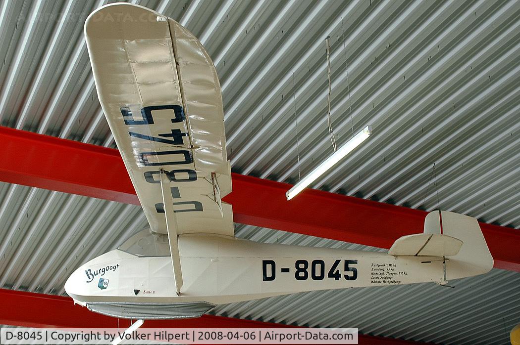 D-8045, Hutter H-17B C/N Not found D-8045, at Museum Hermeskeil, Germany